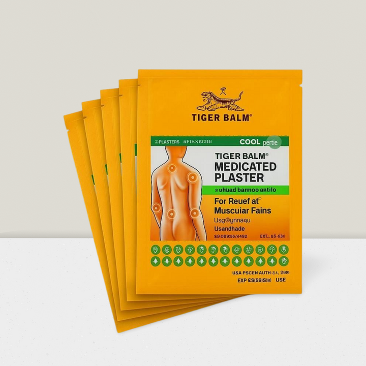 Sensefit Tijgerbalsem Pleister Groen