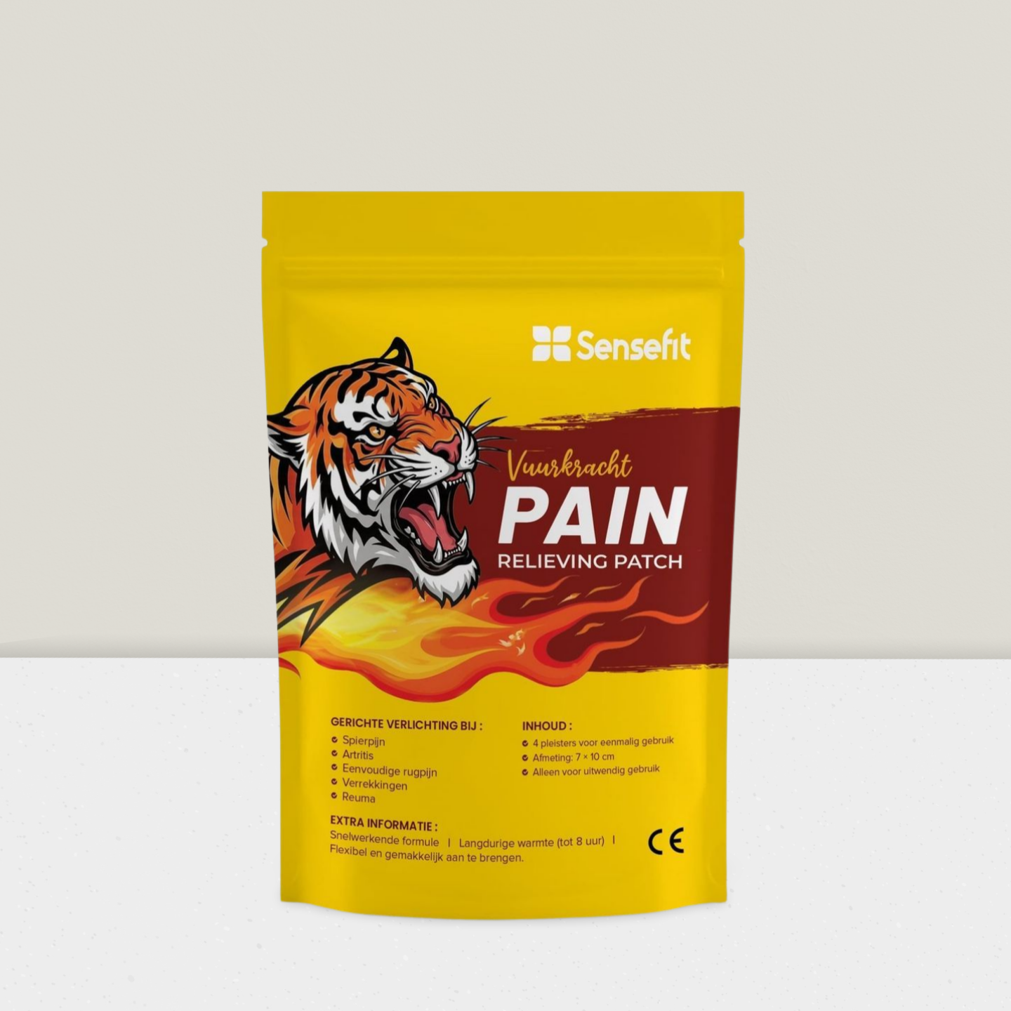 Sensefit Vuurkracht Warmtepleister