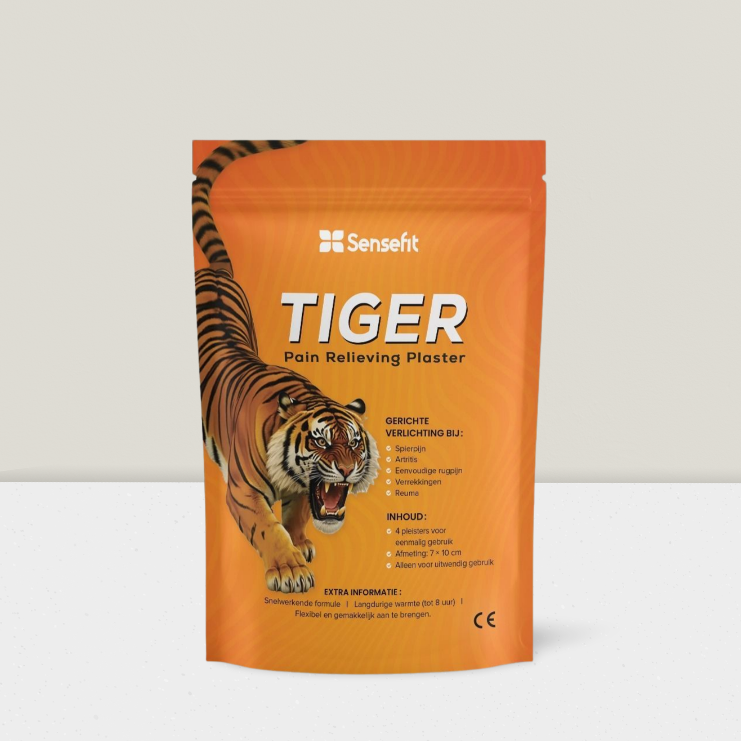 Sensefit TigerX Warmtepleister